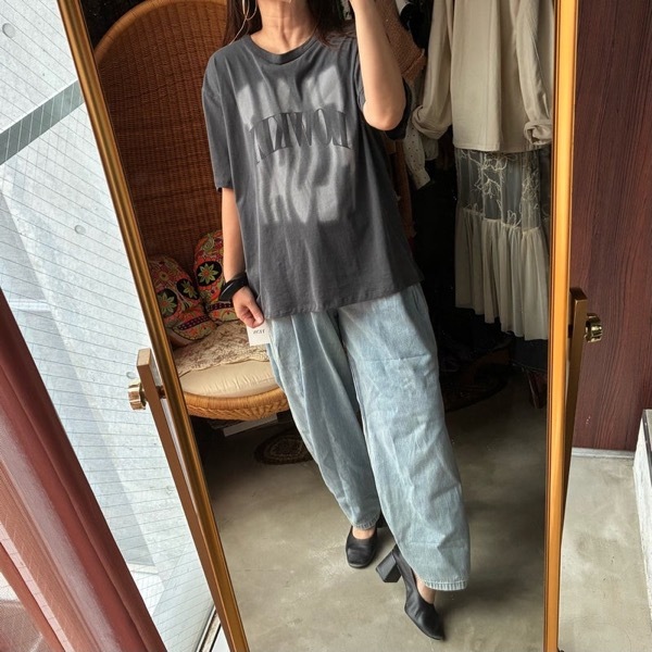 ͽYENN()/LOWKEY PRINT TEE(2ͽ)