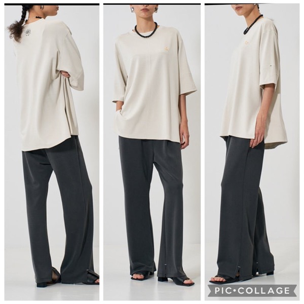 ͽYENN()/STITCH WORK TEE(2ͽ)