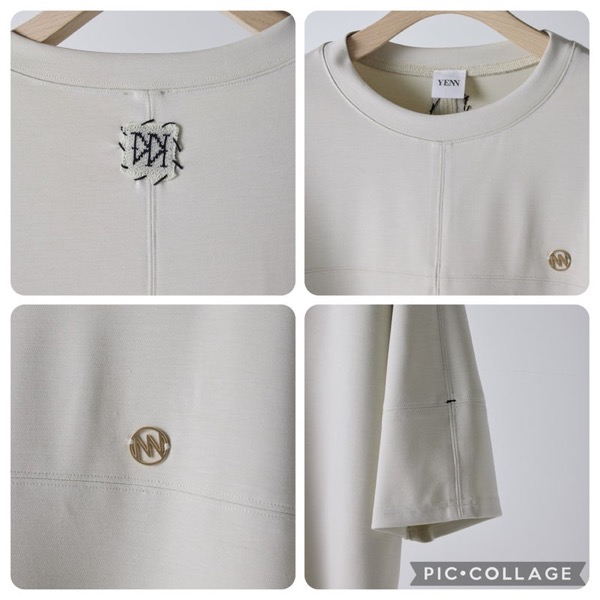 ͽYENN()/STITCH WORK TEE(2ͽ)