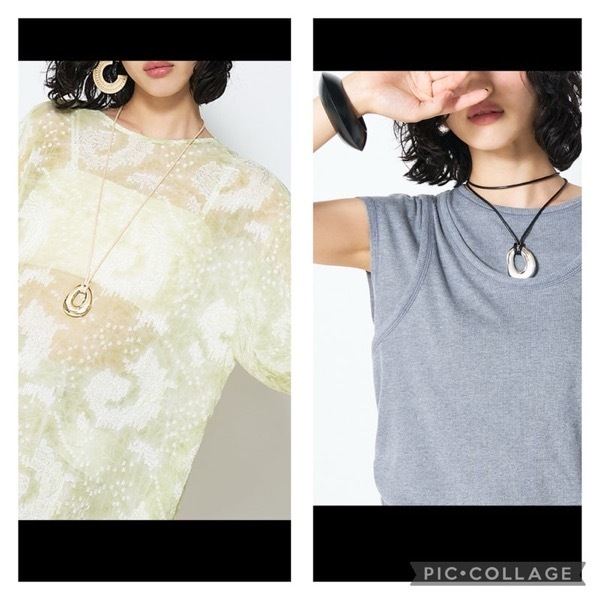 CHIGNON(���˥��)/�����Х�TOP�ͥå��쥹�֥�����