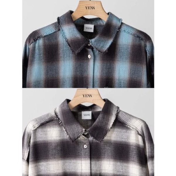 ��ͽ�������YENN(������)/WASHED PLAID SHIRT(11��������ͽ��)