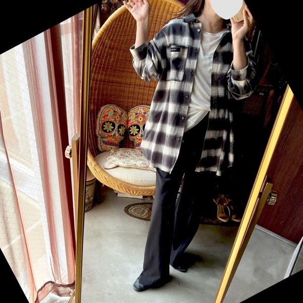 ��ͽ�������YENN(������)/WASHED PLAID SHIRT(11��������ͽ��)