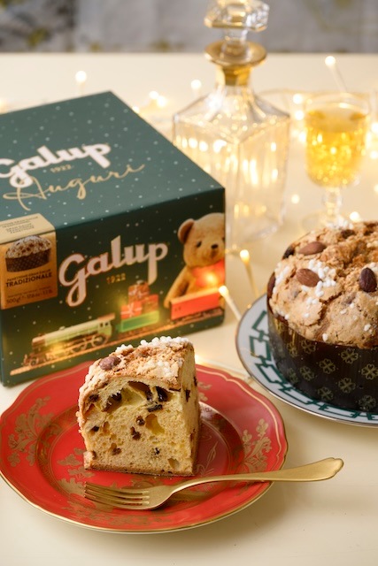 Galup(ガルップ)【パネットーネ】2025_トラディショナル アーモンドあり 500g　ギフト/クリスマス/ケーキ