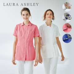 ナースジャケット 半袖 LW811 [女性用] [LAURA ASHLEY ローラ
