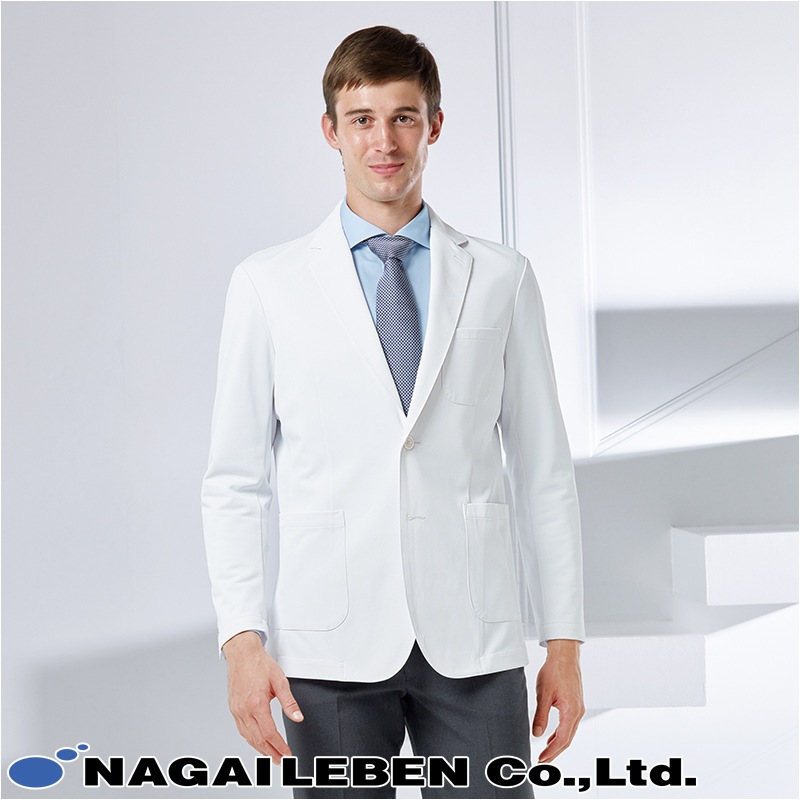 白衣 テーラードジャケット [男性用] SD-3080 [返品・交換不可