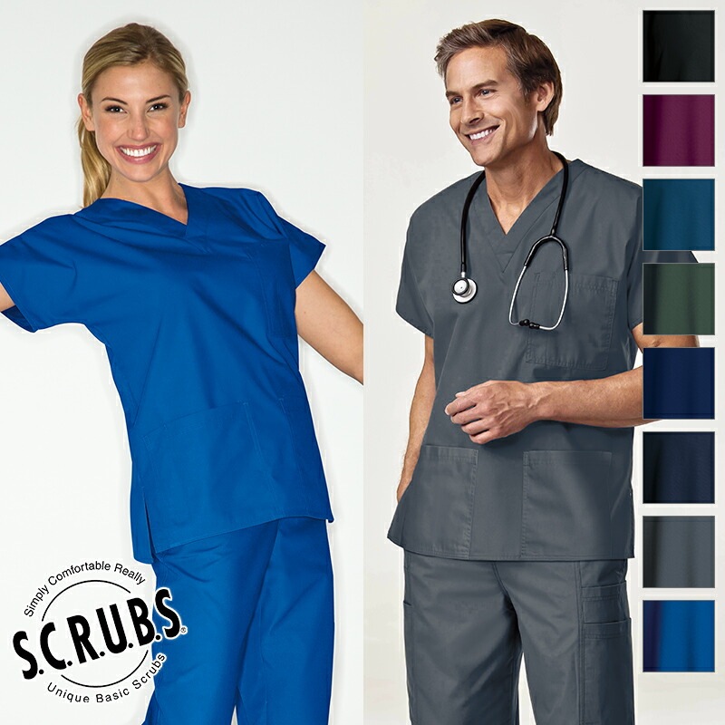 スクラブ [男女兼用] Z1004 S.C.R.U.B.S スクラブス D-PHASE