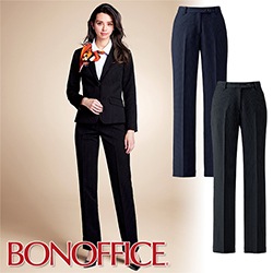 事務服 制服 BONOFFICE ボンオフィス 裾上げらくらくパンツ AP6248  A202シリーズ ボンマックス 裾上げらくらくパンツ 77-AP6245 BONOFFICE ボンオフィス 【日時指定