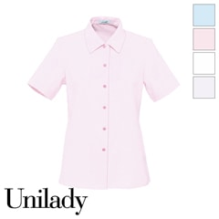 UNILADY (ユニレディ) 半袖ブラウス 3WAY 事務服3色セット 楽天市場】UNILADY ユニレディ 半袖 オーバーブラウス U82451 春