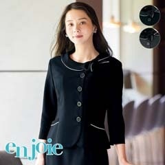 快晴堂　ネイビーとグリーンのチェック柄七分袖オーバーブラウス 全2色】七分袖オーバーブラウス（2Wayストレッチ・吸汗速乾