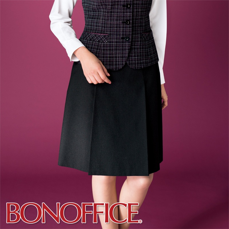 プリーツスカート 77-AS2305 BONOFFICE ボンオフィス 【日時指定