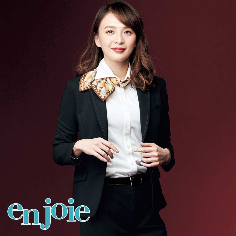 アンジョア 事務服 ジャケット 13号 ジャケット 81810-2 enjoie