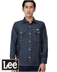 Lee ワーク長袖シャツ [男性用]LWS46001 【日時指定不可】 | シャツ