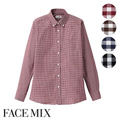 フラム FC 長袖シャツ dabs.com ビンテージ メンズボタンダウン長袖シャツ［男性用］ 77-FB5047M 【日時指定