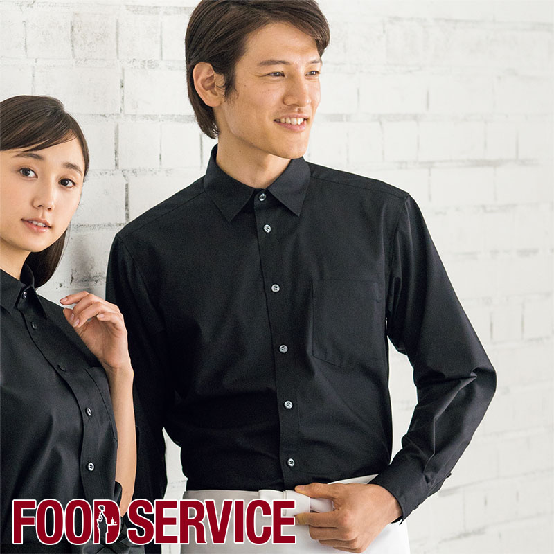 シャツ 長袖 [男女兼用] SBLU-1806 SerVo サーヴォ | シャツ・ブラウス
