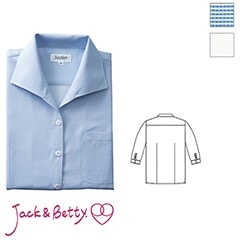 七分袖シャツ [女性用] JB55063 [Jack&Betty ジャック&ベティ