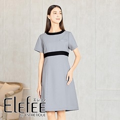 千鳥柄ワンピース E-3151 [ELEFEE エレフィ] | ワンピース | エステ