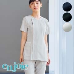 チュニックジャケット 42102 [enjoie アンジョア LA BEAUTE ラ・ボーテ