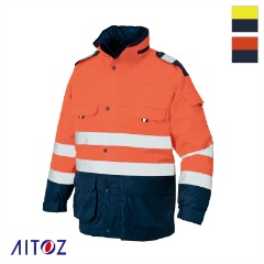 高視認性防水防寒コート AZ-8960 [男女兼用］【M-5L】 [AITOZ アイトス
