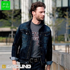 長袖ブルゾン 5883 通年用 [男女兼用][G.GROUND ジーグランド