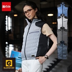 空調服ベスト 空調作業服 空調服®】空調風神服 ボルトクール 日傘遮熱 風ダウン