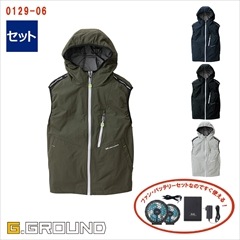 電動ファン付きウェア　半ズボン　L.グレー Amazon.co.jp: [ソーワ] 冷却衣服 0129-07-4-M : ファッション