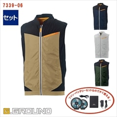 �ڶ�Ĵ����� ��Ĵ��&reg;�ۡ� ��ư�ե����դ������� ����20V���å� �� EF�� �٥��� 7339-06-SET [G.GROUND ���������� SOWA] [���ʡ����Բ�]