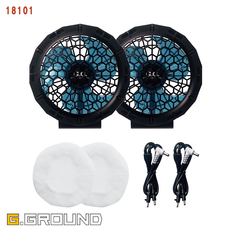 空調服　G.GROUND ジーグランド SOWA 薄型ファン 空調作業服 空調服®】ファンのみ 【 電動ファン付きウエア