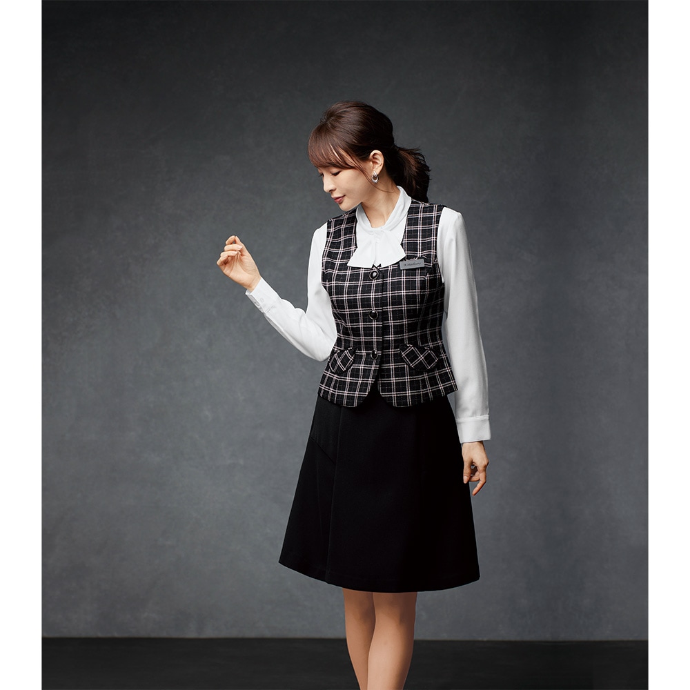 アンジョア en joie フレアースカート 51623 レディース ユニフォーム オフィス 制服 事務服 受付 コンパニオン ショールーム ...
