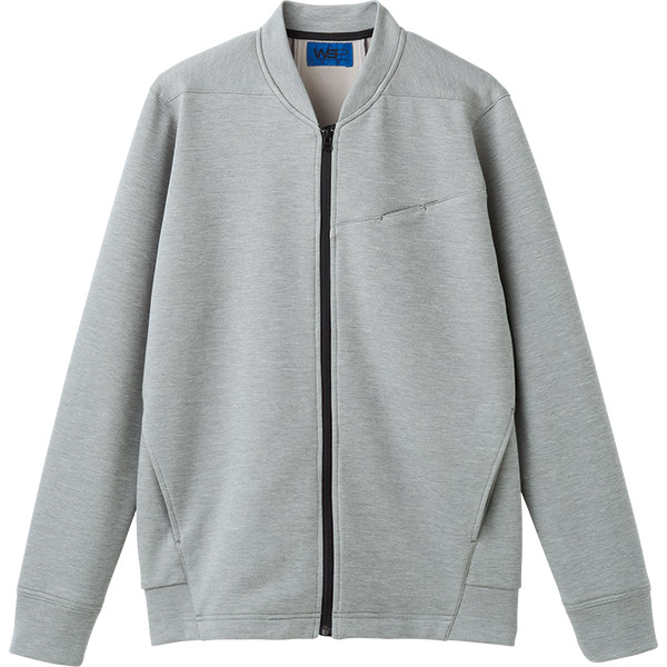 介護・ケア,カーディガン介護 清掃制服 男女兼用ニットブルゾン S