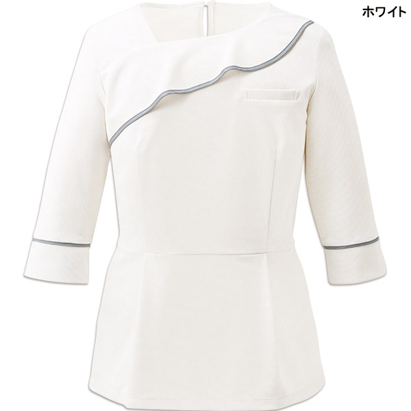 事務服,プルオーバーノワール 七分袖プルオーバー NWT058