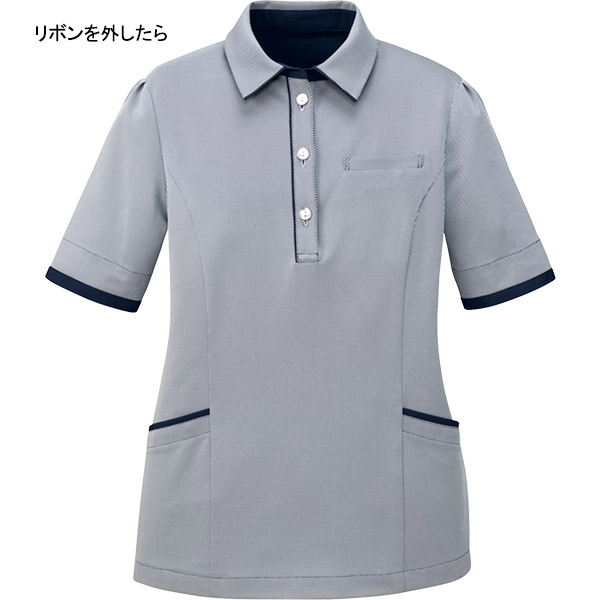 ワーキングユニフォームストア全商品事務服ブラウス ヌーヴォ 半袖