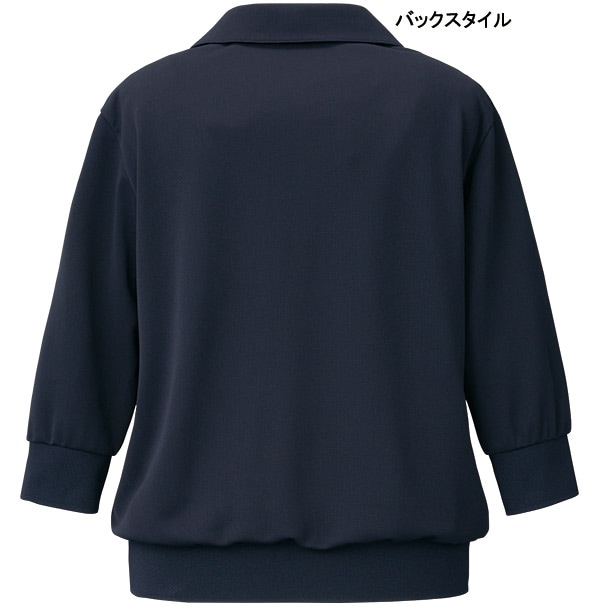 事務服マリークヮント 六分袖ポロシャツ M13061 M13062 エアリー