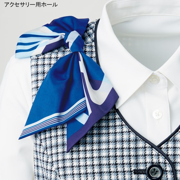 ALPHA PIER　事務服　夏服　オーバーブラウス　 9号  2枚 事務服,オーバーブラウス,七分・長袖オーバーブラウスアルファピア 八