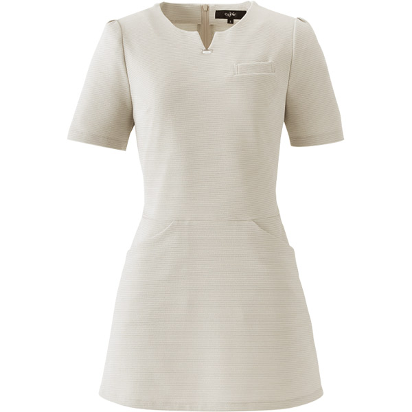 エステ＆スパ,トップスエステ制服ユニフォーム 半袖チュニック 46550 