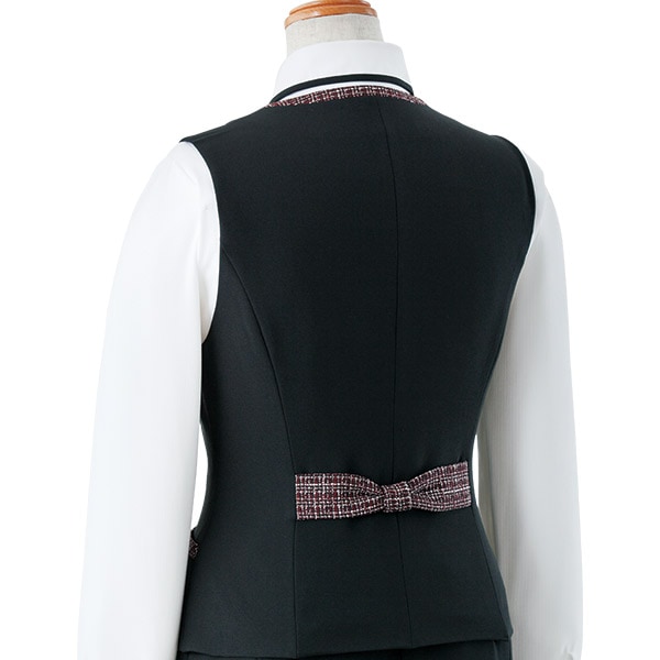 事務服,ベスト事務服 ベスト 11415 アンジョア en joie フレキシブル