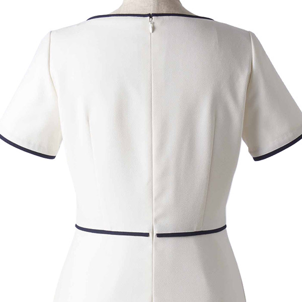 受付コンパニオン【上品マリン】受付制服 春夏ワンピース A50721