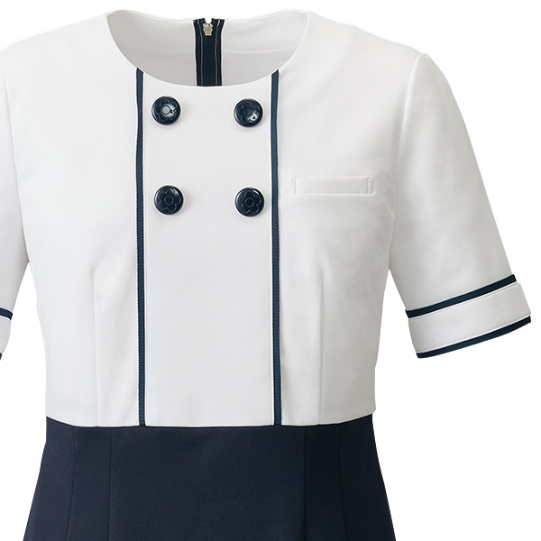 【未使用級】マリークワント ワンピース 受付 制服 22-M53081 22-M53081_540.jpg