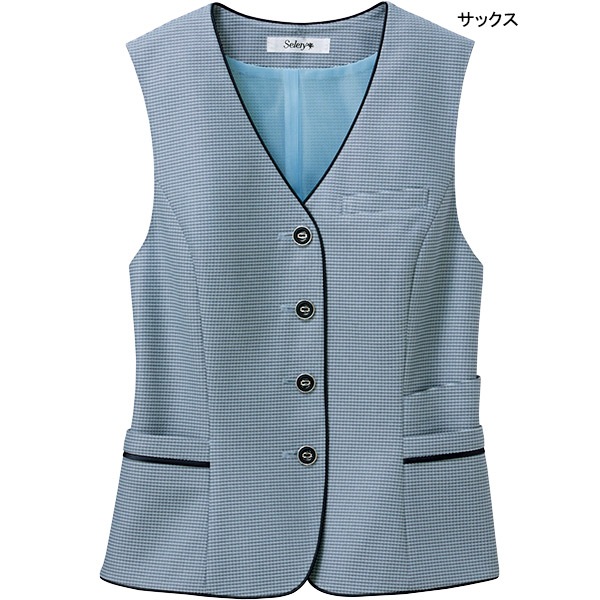 事務服 制服 オフィス セロリー selery ベスト S-04571 S-04572  エアリッシュニット 事務服,ベストセロリー事務服 春夏ベスト S-04571 04572 エアリッシュ