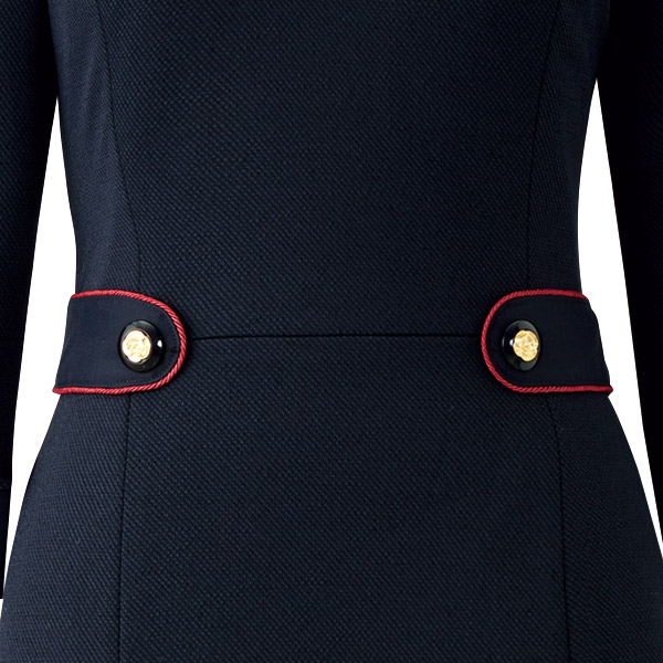 ワーキングユニフォームストア全商品受付事務服 七分袖