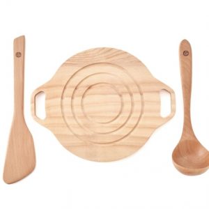 UNILLOY 木べら・お玉・鍋敷きの3点セット ※お得なセット価格