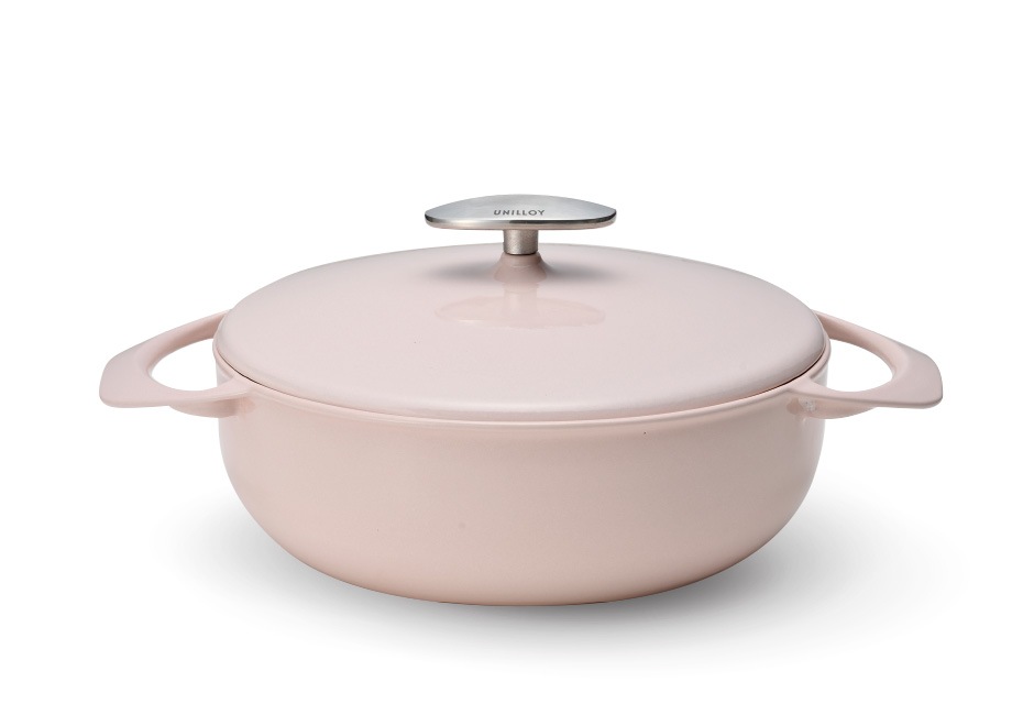キャセロール浅型　22cm（全6色）［ミトンプレゼント］