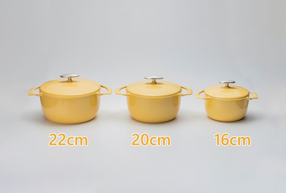 【New】キャセロール 16cm（全6色）