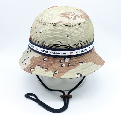 ブラック系最高級supreme シュプリーム メッシュ クラッシャー