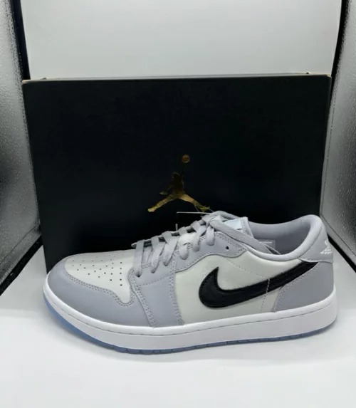 NIKE 22ss AIR JORDAN 1 GOLF WOLF GREY 27.5cm DD9315-002 ナイキ エアジョーダンワンローゴルフ ウルフグレー スニーカー 南堀江-ブランド古着の通販・買取はunion3 オンラインストア卸値 1 ジョーダン エア ナイキ ロー ウルフグレー 27.5cm ゴルフ スニーカー
