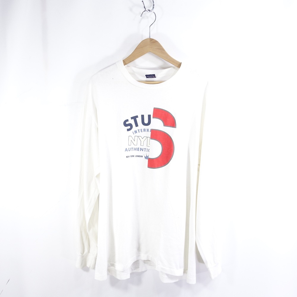 OLD STUSSY 90s L/S SPLIT LOGO TEE オールドステューシー スプリットロゴ Tシャツ ロンT 大名店【中古】-ブランド古着の通販・買取はunion3 OLD STUSSY 90s L/S SPLIT LOGO TEE オールドステューシー スプリットロゴ Tシャツ ロンT 大名店【中古】-ブランド古着の通販・買取はunion3
