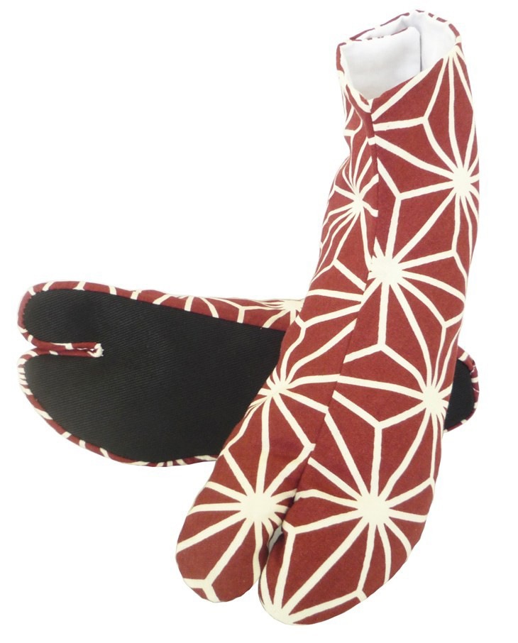 SAMURAITABI 足袋【あさのはエンジ】柄足袋 女性、男性、子供用、メンズ、レディース