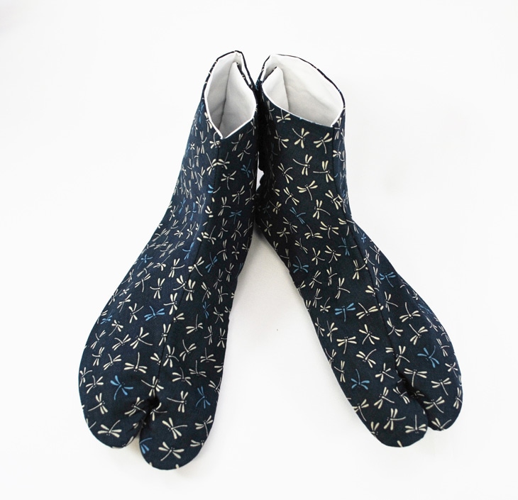 SAMURAITABI 足袋【とんぼ紺】柄足袋 女性、男性、子供用、メンズ、レディース
