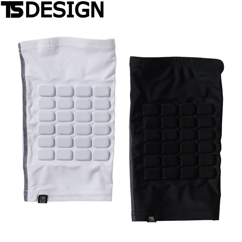 TS DESIGN ニーパット 841900 クールアイス ブロッククッション 接触冷感性 膝負担軽減 メッシュ素材 通気性が高い 蒸れにくい UVカット約99％ 年間 作業着