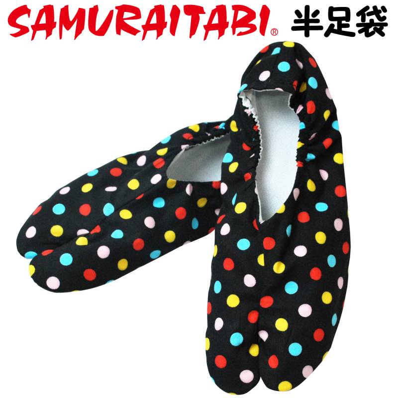 SAMURAITABI 半足袋 金平糖 ソックス 縁起物 女性 男性 メンズ レディース 武蔵野ユニフォーム サムライ足袋 091-hantabi-konpeitou