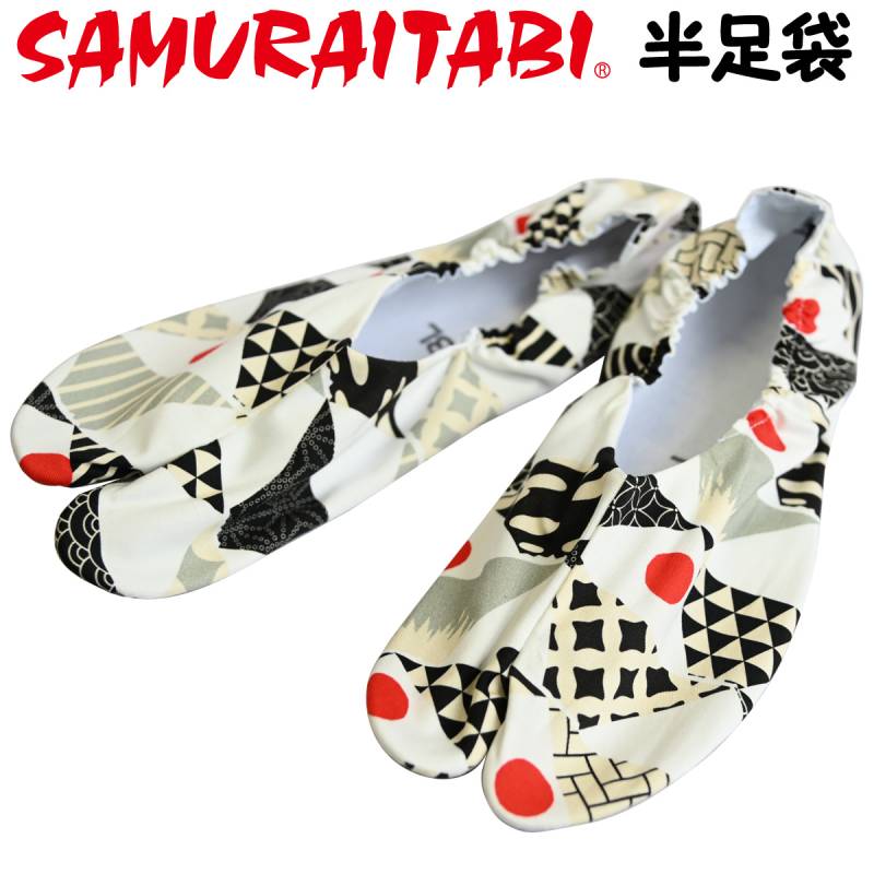 SAMURAITABI 半足袋 フジヤマ ソックス 縁起物 女性 男性 メンズ レディース 武蔵野ユニフォーム サムライ足袋 091-hantabi-fuziyama